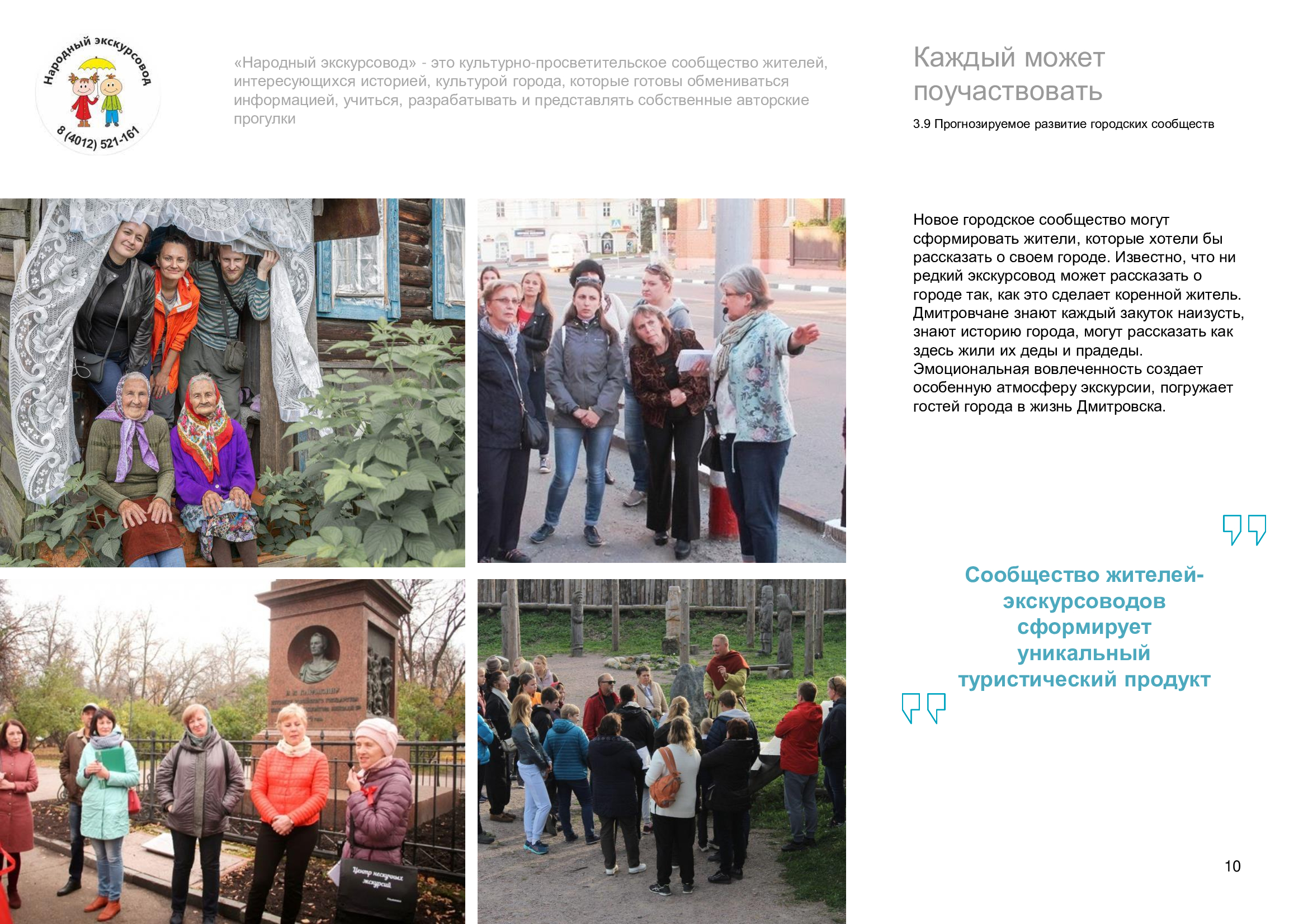 Туристский код города Дмитровска
