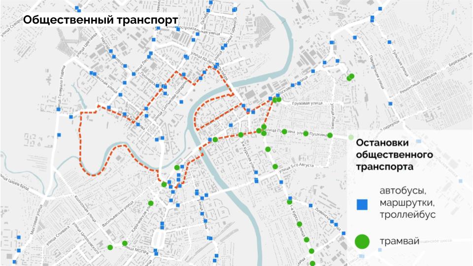 Туристский код центра города Орёл